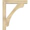 Ekena Millwork Legacy Block Rough Sawn Bracket w/ Offset Brace, Douglas Fir, 6"W x 30"D x 36"H BKT0604X30X36LEC05RDF - alternate 3